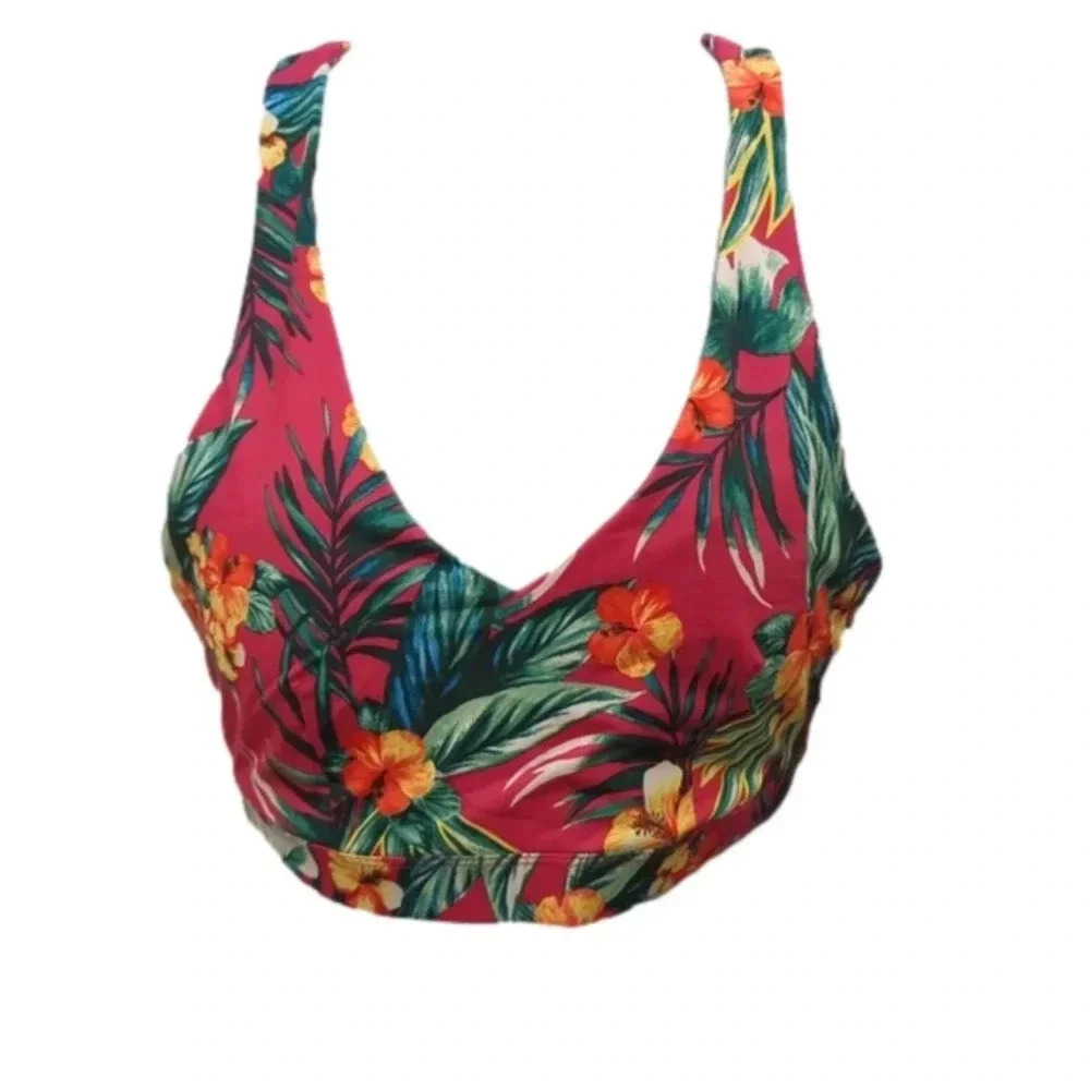 ID Ideology Women's Tropical Print Low Impact Sports Bra